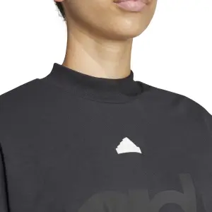 Damska bluza frotte o luźnym kroju adidas image-5