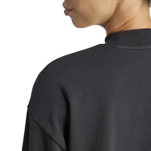 Damska bluza frotte o luźnym kroju adidas image-6