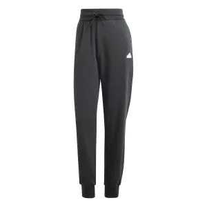 Printed French terry jogging trousers for women adidas image-0