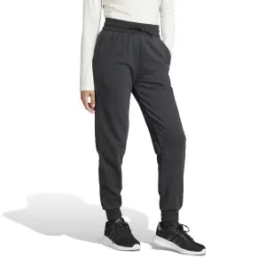 Printed French terry jogging trousers for women adidas image-2