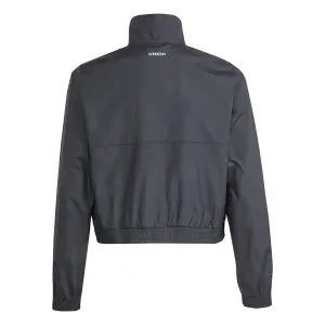 Veste de survêtement à capuche zippé fille adidas Essentials image-1