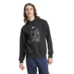 Hoodie adidas Graphic Print Fleece image-1