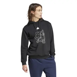 Hoodie adidas Graphic Print Fleece image-2