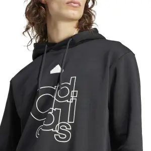 Hoodie adidas Graphic Print Fleece image-5