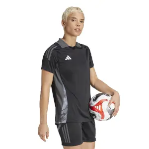 Camisa de formação para mulheres adidas Tiro 24 Compétiton image-3