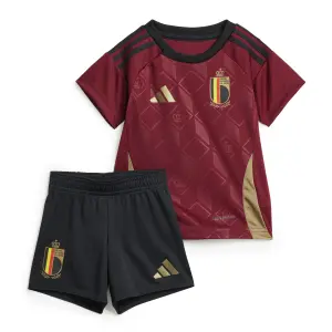Heim Trikotset für Babies Belgique Euro 2024 image-0
