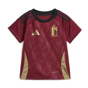 Heim Trikotset für Babies Belgique Euro 2024 image-1