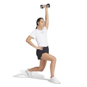 Shorts mit hoher Taille aus Strick, Damen adidas Pacer Essentials image-2