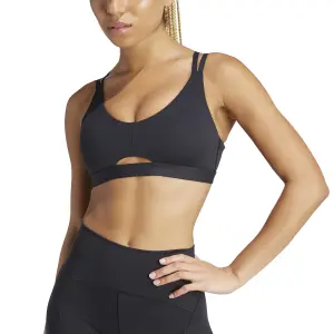 BH med let støtte til kvinder adidas All Me Luxe Light image-2