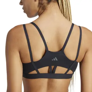 BH med let støtte til kvinder adidas All Me Luxe Light image-4