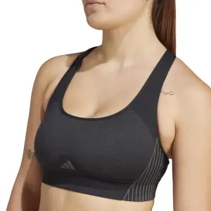Brassière de maintien léger en tricot femme adidas image-6