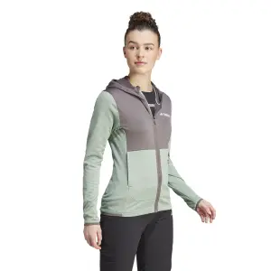 Leichtes Fleece-Sweatshirt mit Kapuze, Damen adidas Terrex Xperior image-2