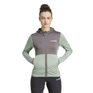 Leichtes Fleece-Sweatshirt mit Kapuze, Damen adidas Terrex Xperior image-1