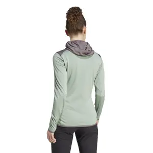 Leichtes Fleece-Sweatshirt mit Kapuze, Damen adidas Terrex Xperior image-4