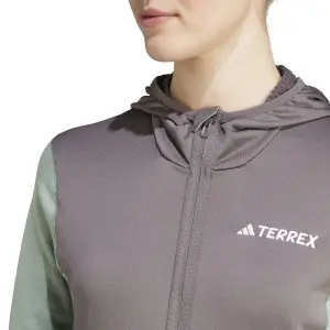 Leichtes Fleece-Sweatshirt mit Kapuze, Damen adidas Terrex Xperior image-5