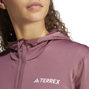 Lätta fleecetröjor med huva för kvinnor adidas Terrex Xperior image-6