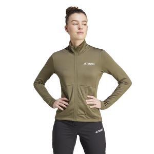 Chaqueta impermeable multiligera con cremallera para mujer adidas Terrex image-1