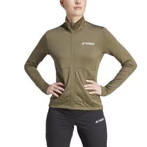 Chaqueta impermeable multiligera con cremallera para mujer adidas Terrex image-3