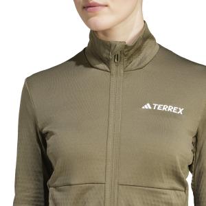 Chaqueta impermeable multiligera con cremallera para mujer adidas Terrex image-5