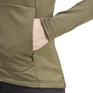 Chaqueta impermeable multiligera con cremallera para mujer adidas Terrex image-6