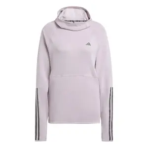 Sweatshirt woman adidas Own the Run 3-Stripes image-0