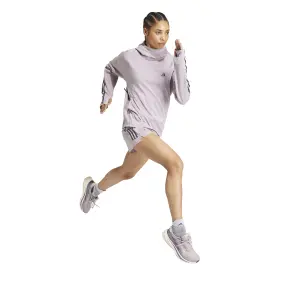 Sweatshirt woman adidas Own the Run 3-Stripes image-3