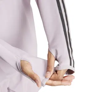 Sweatshirt woman adidas Own the Run 3-Stripes image-6