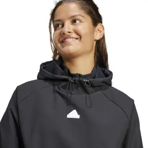 Sweatshirt à capuche avec cordon élastique femme adidas City Escape image-5