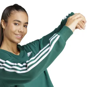 Women's v-neck sweatshirt adidas Essentials 3 Stripes image-6