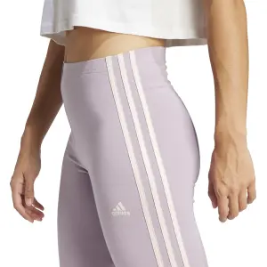 Leggings de cintura alta para mujer adidas Essentials 3-Stripes image-4