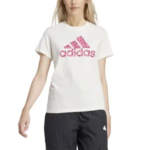 Camiseta gráfica de mujer con estampado animal adidas image-3