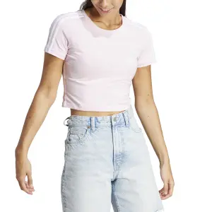 Camiseta de mujer adidas Essentials 3 Stripes image-3