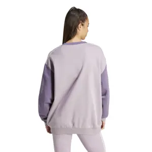 Felpa in pile a 3 strisce da donna adidas Essentials Oversized image-4