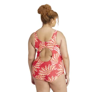Plus-size women's swimsuit adidas Farm Rio CLX 3 stripes image-5