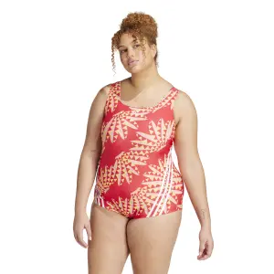 Plus-size women's swimsuit adidas Farm Rio CLX 3 stripes image-1