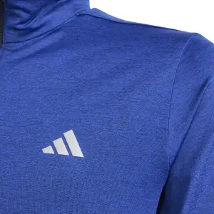 Maglietta da allenamento da bambino con 1/2 zip Adidas Aeroready image-2