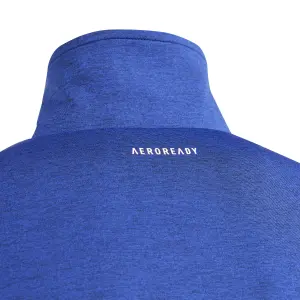 Maglietta da allenamento da bambino con 1/2 zip Adidas Aeroready image-4