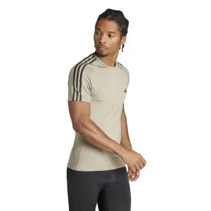 T-Shirt adidas Techfit 3-Stripes image-2
