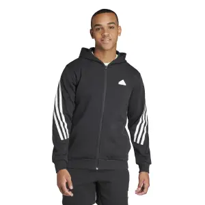 Sweatshirt à capuche entièrement zippée 3 bandes adidas Future Icons image-1