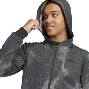 Sweatshirt à capuche entièrement zippée 3 bandes adidas Future Icons image-5