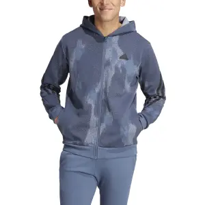 Felpa con zip a cappuccio adidas Future Icons image-1