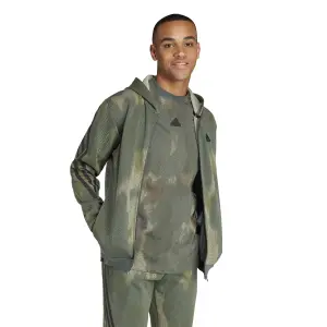 Sweatshirt à capuche zippée adidas FI 3S image-2