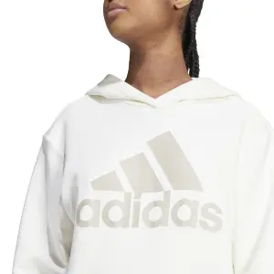 Felpa con cappuccio in pile donna adidas Essentials Boyfriend image-6