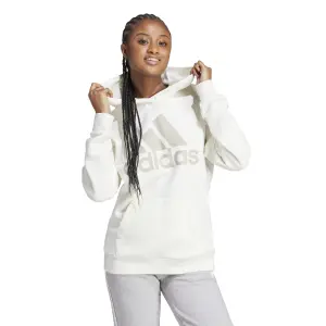 Felpa con cappuccio in pile donna adidas Essentials Boyfriend image-1