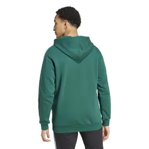 Fleece-sweatshirt med fuld lynlås adidas Essentials 3-Stripes image-3