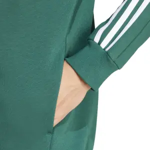 Fleece-sweatshirt med fuld lynlås adidas Essentials 3-Stripes image-5