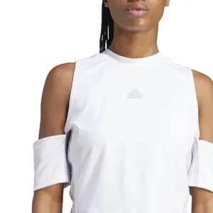 Camiseta antimicrobiana de mujer adidas Express All Gender image-4