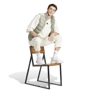 Casaco leve com 3 riscas e sem mangas adidas Essentials image-1