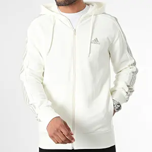 Sweatshirt full zip adidas Essentials 3-Stripes image-1