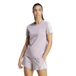 T-shirt slim-fit de mulher adidas Essentials 3-Stripes image-1